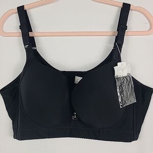 NEW FallSweet Women Padded Push Up Comfort Underwire Hide Back Bulge Bra 42DD